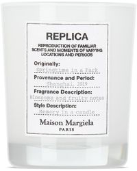 Maison Margiela Replica Springtime In The Park Candle, 5.82 Oz - White