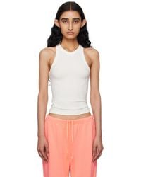 Skims - Off- Cotton Jersey Crew Neck Tank Top - Lyst