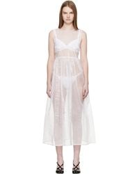 Cecilie Bahnsen - Cbcamillia Midi Dress - Lyst