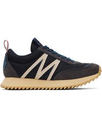 Moncler - Pacey Suede Sneakers - Lyst