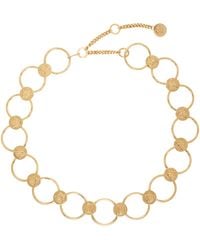Versace - 'La Medusa' 5 Cm Chain Belt - Lyst