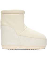 Moon Boot - Off-white Icon Low Nolace Boots - Lyst