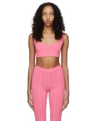 Marco Rambaldi - Pink Viscose Bra - Lyst