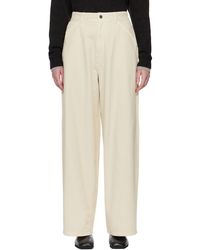 Lemaire - Off- Large Jeans - Lyst
