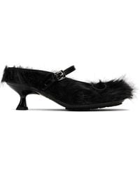 Simone Rocha - Faux Fur Grip Mule Heels - Lyst