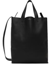 A.P.C. - ブラック ミディアム Maiko Shopping トートバッグ - Lyst