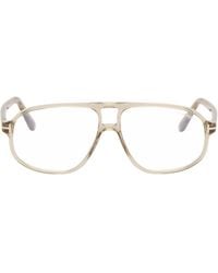 Tom Ford - Navigator Light Glasses - Lyst