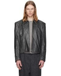MMIC - Vapor Leather Jacket - Lyst