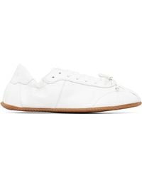 Abra - Ballerina Leather Sneakers - Lyst