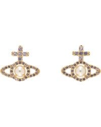 Vivienne Westwood - Olympia Pearl Earrings - Lyst