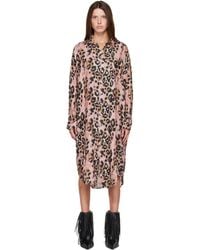 R13 - Jumbo Shirt Midi Dress - Lyst