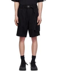 Y-3 - Twill Cargo Shorts - Lyst