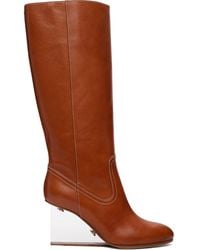 Maison Margiela - Plexi Wedge High Boots - Lyst