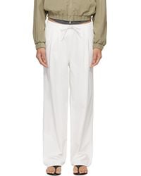 NOTHING WRITTEN - Lazy Cotton Drawstring Lounge Pants - Lyst