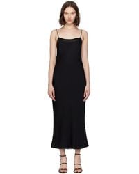 TOTEME - Satin Slip Midi Dress - Lyst