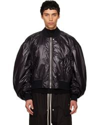 Rick Owens - Temple Secchia Flight Bomber Jacket - Lyst