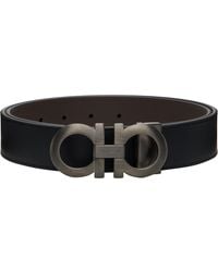 Ferragamo - Reversible & Adjustable Gancini Belt - Lyst