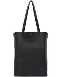 A.P.C. - . Black Large Maiko Tote - Lyst