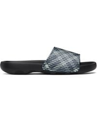 Burberry - Off- Check Dive Slides - Lyst