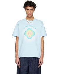 CASABLANCA - Airbrush Smiley Classic T-Shirt - Lyst