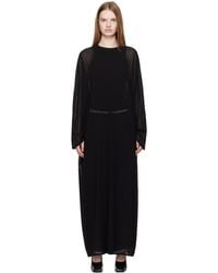 La Collection - ブラック Epione マキシワンピース - Lyst