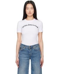 Versace Jeans Couture - Screen-Printed T-Shirt - Lyst