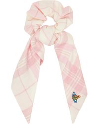 Vivienne Westwood - Embroidered Large Scrunchie - Lyst