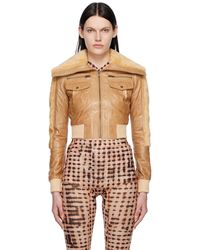 KNWLS - Z-2 Aviator Leather Jacket - Lyst