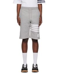 Thom Browne - Thom E Classic Loopback 4-bar Shorts - Lyst