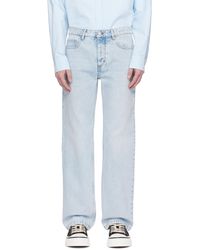 Ami Paris - Indigo Classic-fit Jeans - Lyst