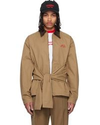 Charles Jeffrey - Tan Hug Jacket - Lyst