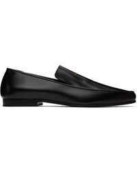 Totême - Toteme Black 'the Oval' Loafers - Lyst