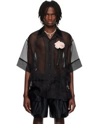 Simone Rocha - Carnation Pocket Boxy Shirt - Lyst