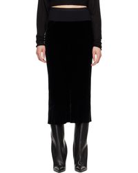 Rick Owens - Tower Knee Bias Midi Skirt - Lyst