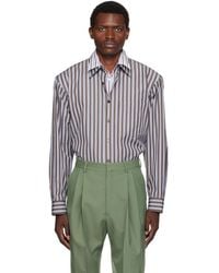 Dries Van Noten - Double-Layer Cotton Shirt - Lyst