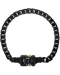 1017 ALYX 9SM - Black Colored Chain Necklace - Lyst
