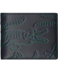 Lacoste - Small Rfid Protect Billfold Wallet - Lyst