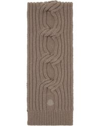 Moncler - Wool-Cashmere Blend Scarf - Lyst