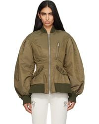 Simone Rocha - Padded Sculpted Bomber Jacket - Lyst