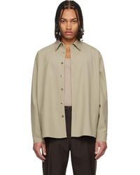 LE17SEPTEMBRE - Classic Wool-Blend Shirt - Lyst