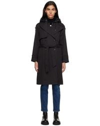 Mackage - Black Trisha Trench Coat - Lyst