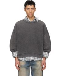 Acne Studios - Sweater Logo Patch Sweatshirt - Lyst
