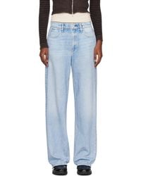 Rag & Bone - Rb Miramar Wide-Leg Jeans - Lyst