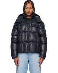 Moncler - Short Parka With Hood Serfanto - Lyst