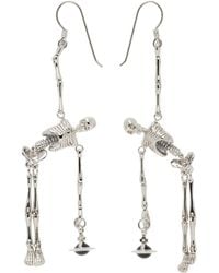 Vivienne Westwood - Skeleton Earrings - Lyst