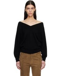 Tom Ford - Cashmere Off The Shoulder Knit Sweater - Lyst