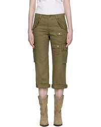 Isabel Marant - Khaki Josine Cargo Pants - Lyst