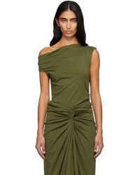 Dries Van Noten - Heavy Jersey Tank Top - Lyst