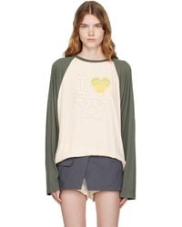 OPEN YY - 'I Love Yy' Raglan T-Shirt - Lyst