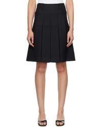 Fax Copy Express - Pleated Midi Skirt - Lyst